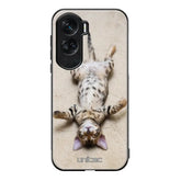 Honor 90 Lite kissa suojakuoret - Relaxing Cat - Ei